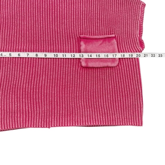 Zenana Outfitters Vibrant Pink Knit Sweater Vest 
S/M L/XL New in bag - Picture 10 of 14